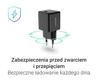 Silver Monkey Ładowarka GaN Core Uno 30W Czarna - 1417243 - zdjęcie 5